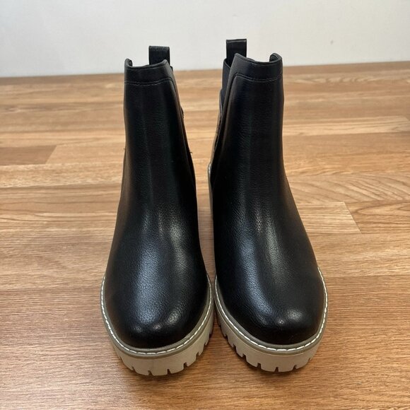 DV Dolce Vita Rielle Boots Booties Black Croco Slip on Women's Size 8 NEW - Picture 5 of 15